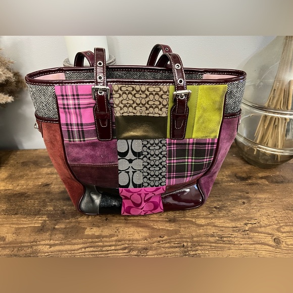 Coach patchwork tote - Picture 9 of 11